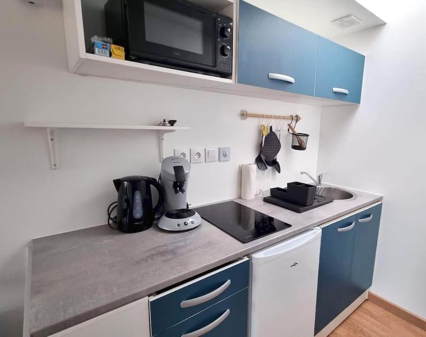 Studio En Rez De Jardin Avec Terrasse Privee - Le Petit Chateau Avesnois - Tv - Wifi - Logement Complet Avesnes-sur-Helpe Kültér fotó